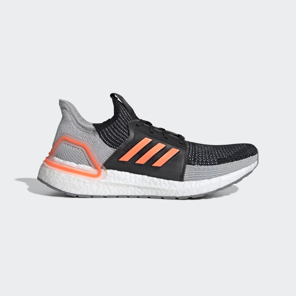 Adidas Men's Ultraboost 19 Running Shoes Black/Orange/Blue Ireland G27516